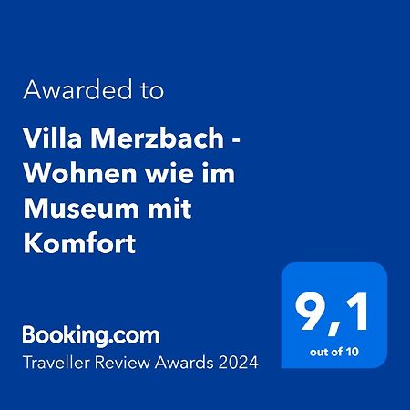 Villa Merzbach - Wohnen Wie Im Museum Mit Komfort Untermerzbach Luaran gambar
